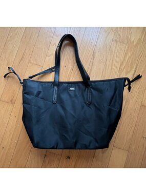 Botkier New York Bond Tote Nylon Bag Black Lightweight Polyester